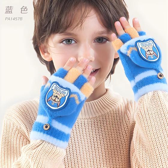Imagem de Luvas de Inverno Paw Patrol para Crianças - Chase, Marshall, Skye, Everest, Rubble, Zuma e Rocky