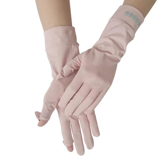 Imagem de Luvas Femininas CAMSTIC com Proteção Solar UV UPF 50+ - Cor Rosa