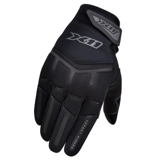 Imagem de Luvas para motoqueiro x11 fit x preto masculino/feminino gg/xl