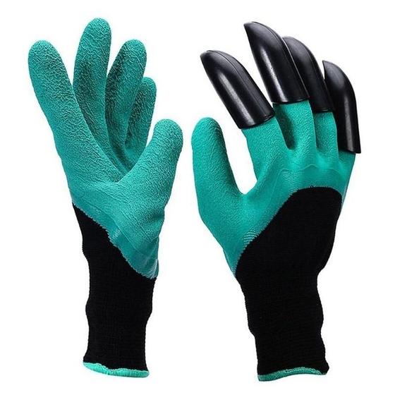 Imagem de Luvas Plantar Cavar Jardim Jardinagem Garden Genie Gloves