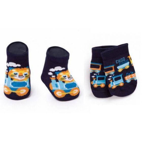 Imagem de Luvinha infantil kit com meia meninos 0 a 4 meses PUKET