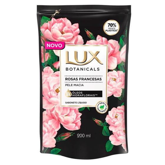 Imagem de Lux sabonete líquido refil rosas francesas com 200ml