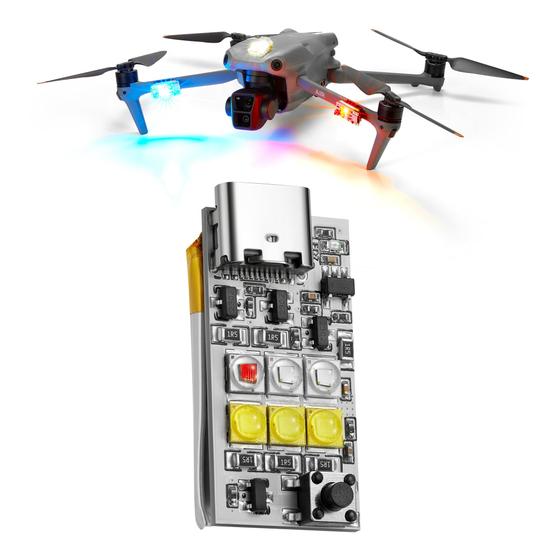 Imagem de Luz anticolisão VIFLY Drone Strobe Platinum 1000lm