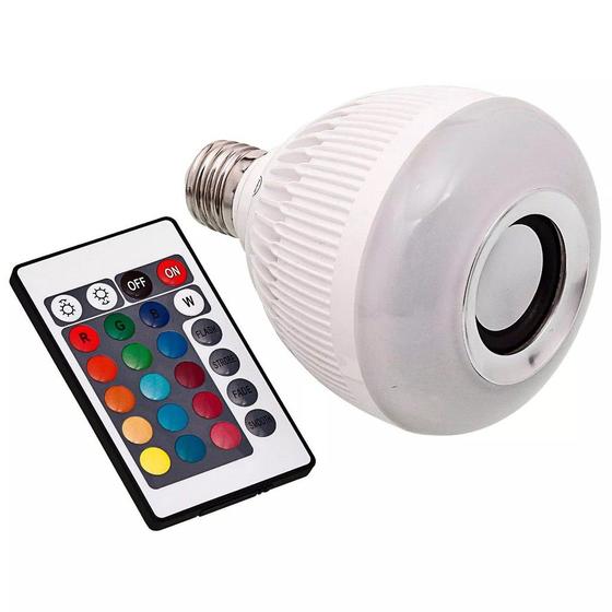 Imagem de Luz Balada Colorida Com Bluetooth Controle Remoto Bivolt