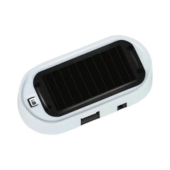 Imagem de Luz de Alarme Universal para Carro com LED Flash - Sistema de Sinal Solar