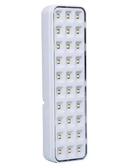 Imagem de Luz De Emergência Autonomia De 6 Horas 30 Leds 1,5W Lk-730