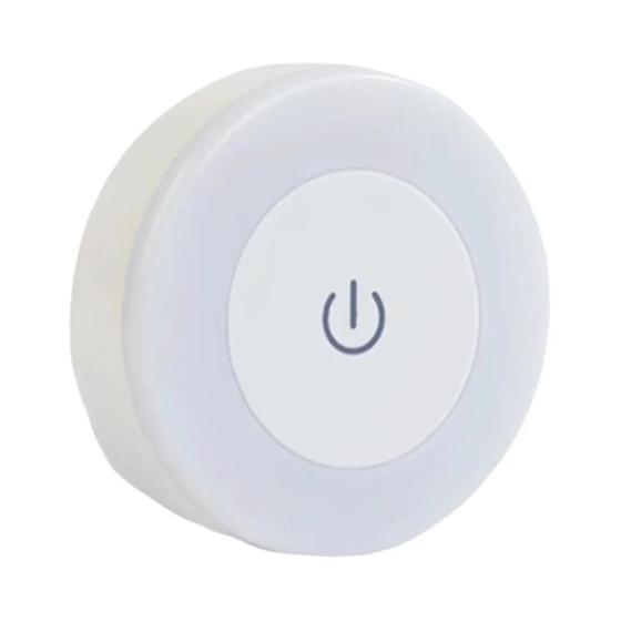 Imagem de Luz De Livro LED Sem Fio Recarregável 6cm Interruptor Touch 3 Cores Reguláveis Luminária Portátil