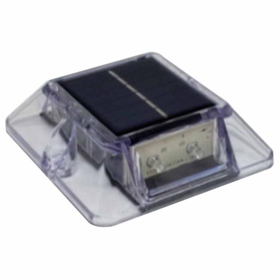 Imagem de Luz de Pier LED Arieltek com Recarregamento Solar Azul