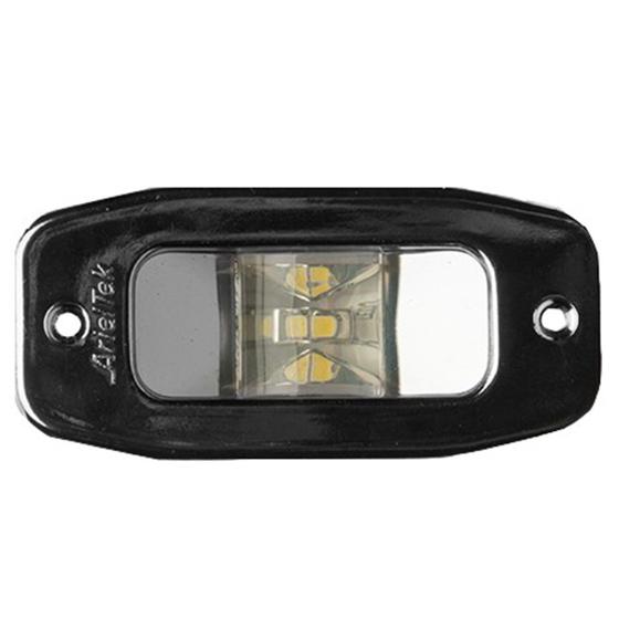 Imagem de Luz de Popa Retangular Cromada LED 12v P/ Embarcações