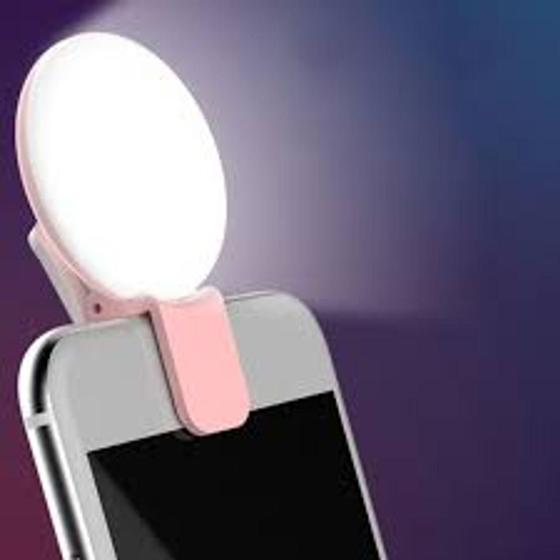 Imagem de Luz de selfie com led portatil - MAXMIDIA