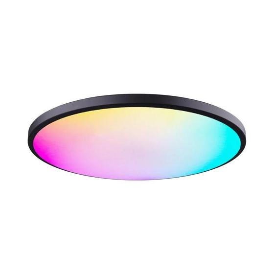 Imagem de Luz de Teto LED WiFi Inteligente RGB+CW - Regulável e Compatível com Alexa e Google Assistant