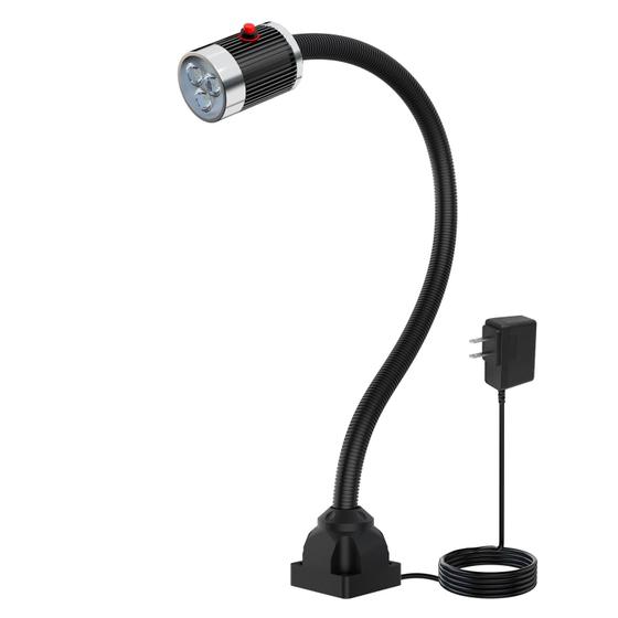 Imagem de Luz de Trabalho LED XINYIQI - Gooseneck Flexível 900 Lúmens IP65