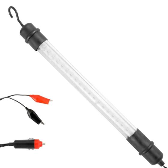 Luz Lanterna Luminária Automotiva Reparo Inspeçao 38Led 12V Menor preço em Luz Lanterna Luminária Automotiva Reparo Inspeçao 38Led 12V