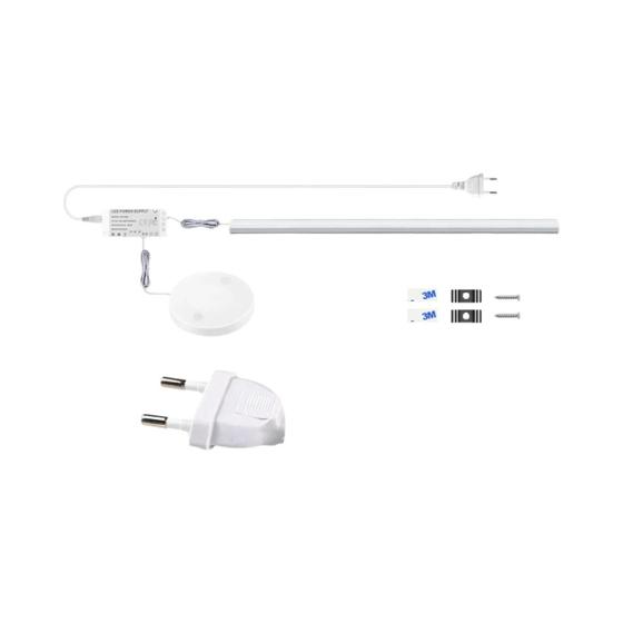 Imagem de Luz LED Dimmable Com Sensor De Toque Em Madeira Para Armário, Lâmpada De Alumínio Para Casa