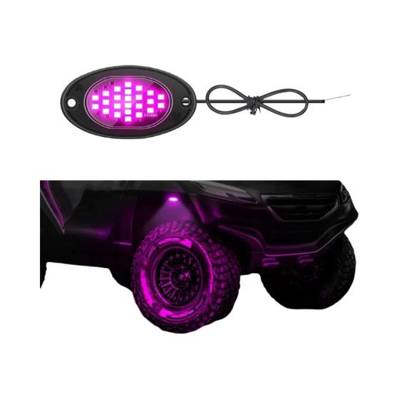 Imagem de Luz Led Para Chassi De Carro Para Caminhões Captador Off Road Jeep Suv Atv Utv