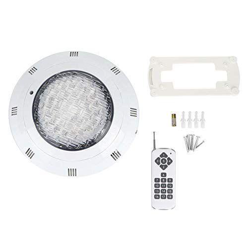 Imagem de Luz LED para piscina eecoo IP68 à prova d'água 72W 360LED RGB com controle remoto