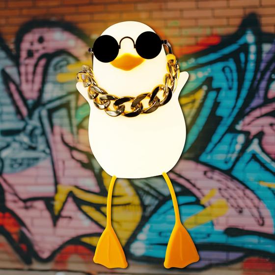 Imagem de Luz Noturna de Silicone Hinittey Duck com Dimmer e Temporizador
