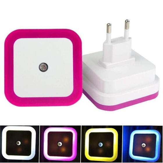 Imagem de Luz Noturna Led Com Sensor Luz Automático Quarto Sala Escada