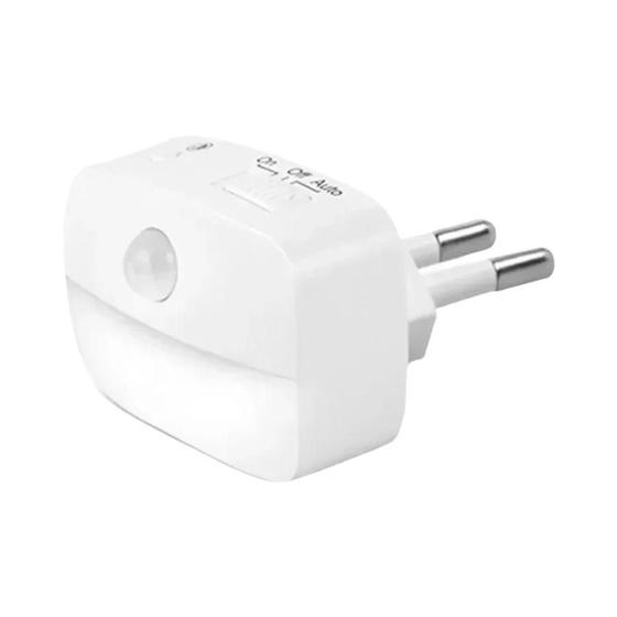 Imagem de Luz Noturna LED Regulável com Sensor de Movimento - Ideal para Quarto, Banheiro, Corredor e Cozinha