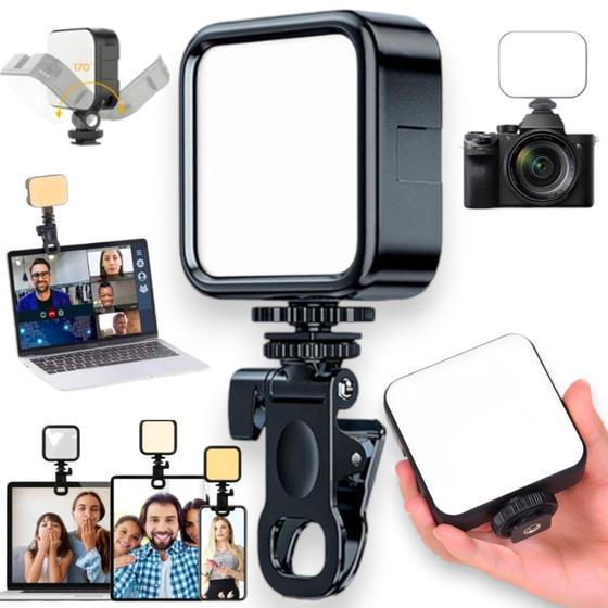 Luz Para Celular Ring Light Flash Luminação Fotográfica Noturna LED Luz De Vídeo Self E Videos - EN