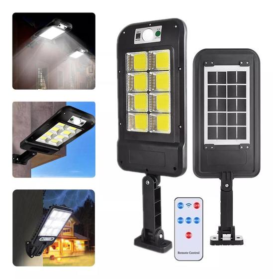 Imagem de Luz Solar Externa Holofote Led Luz Remote Control+ Induction