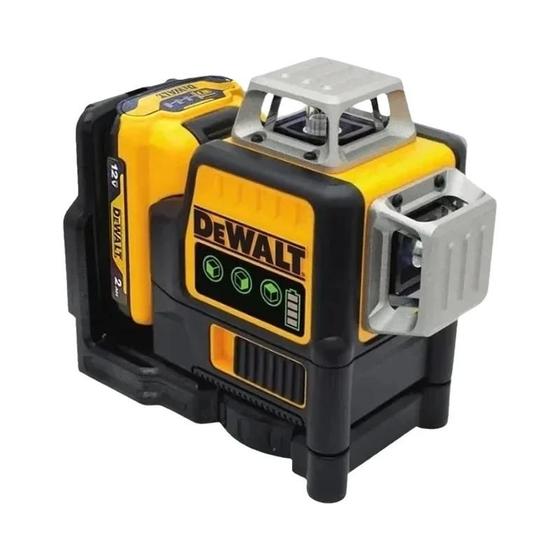 Imagem de Luz Verde DEWALT DW089LG Nível De Laser 12V Bateria Instrumento De Medição Externo De Três Lados 12