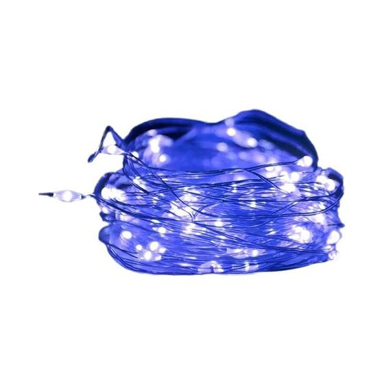 Imagem de Luzes de Corda LED à Prova d'Água com Fio de Cobre - 10m para Festas, Casamentos e Decorações