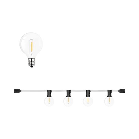 Imagem de Luzes de Fada LED G40 para Exteriores - 110V/220V - Ideal para Festas e Jardins