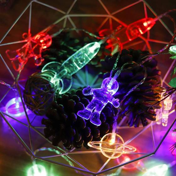Imagem de Luzes de Fada LED Rocket Wokex - Para Casa e Quarto Infantil