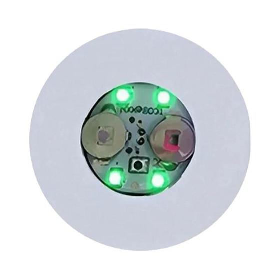 Imagem de Luzes de LED Coloridas para Porta-Copos - Kit com 1 a 200 Peças - Adesivos Brilhantes para Garrafa de Vinho