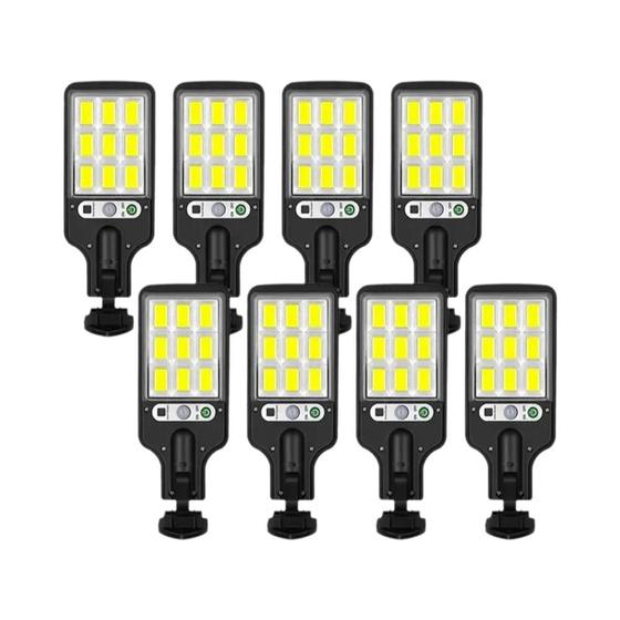 Imagem de Luzes de Rua Solares com Sensor de Movimento - 108 COB, 3 Modos, Sem Fio