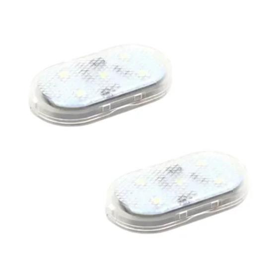 Luzes LED Recarregáveis para Porta de Carro com Interruptor Magnético - Anti-Colisão Imagem de Luzes LED Recarregáveis para Porta de Carro com Interruptor Magnético - Anti-Colisão