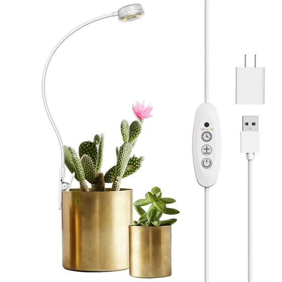 Imagem de Luzes LED SANSI para Plantas - Espectro Completo 5V - Cultivo Indoor