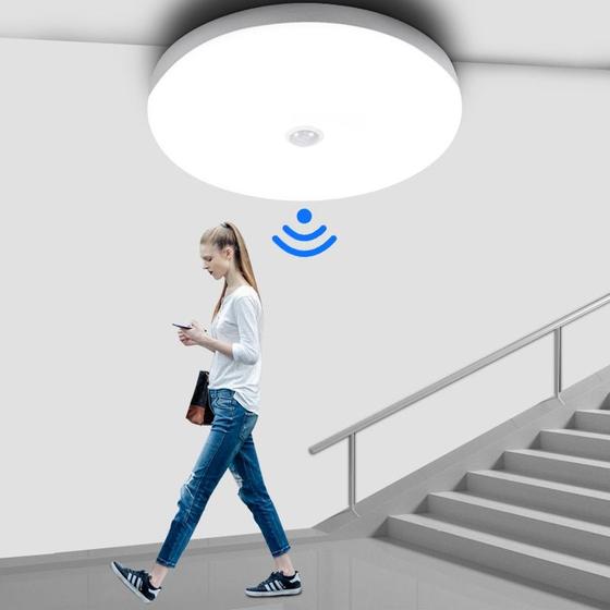 Imagem de Luzes Noturnas com Sensor de Movimento PIR - Lâmpadas LED