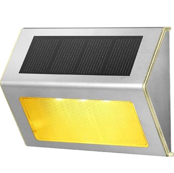 Imagem de Luzes solares de deck KPL WL003 impermeáveis ao ar livre (branco quente)