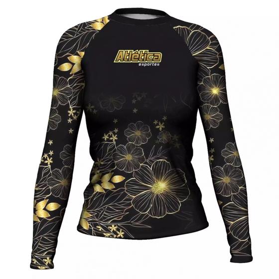 Imagem de Lycra Surf Flower Feminina Atlética Esportes