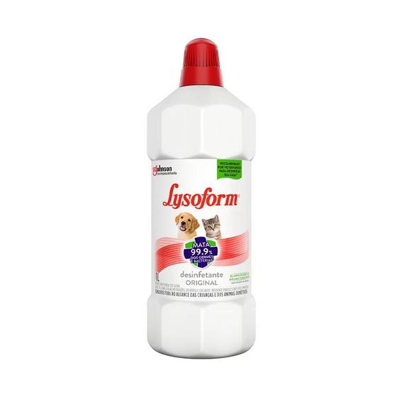 Imagem de Lysoform pets original 1l - desinfetante uso geral