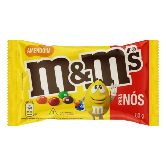 Imagem de M&Ms Amendoim e Chocolate Para Nós Mars 80g