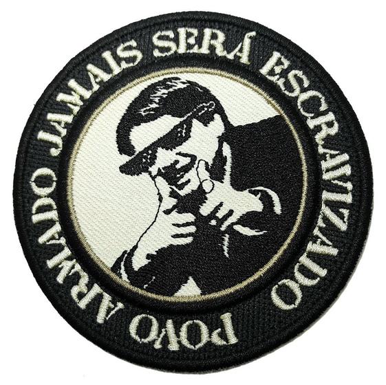 Imagem de M0152T03 Povo Patriota Pró Armas patch bordado Termo Adesivo