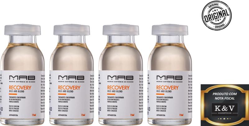 Imagem de Mab - 4 ampola recovery oils and blend 15 ml