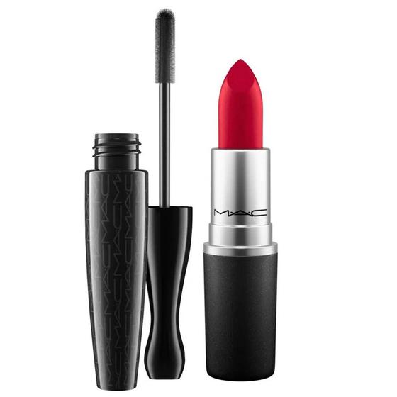 Imagem de MAC Kit de Maquiagem - Máscara para Cílios In Extreme Dimension 3D + Batom Retro Matte Ruby Woo