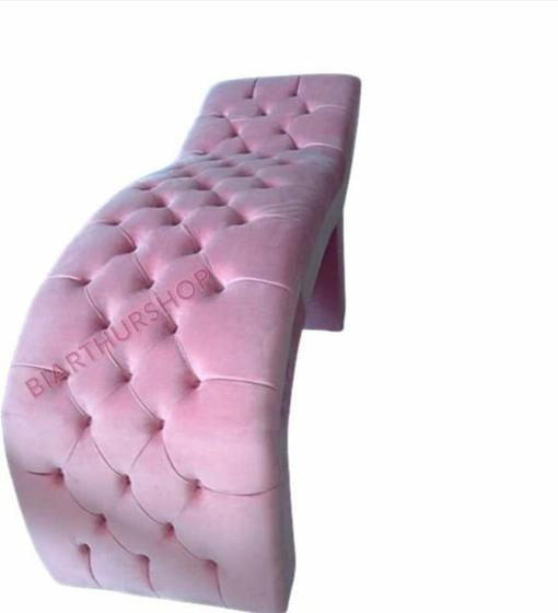 Imagem de Maca Estetica Deluxe Da  Biarthurshop Cor rosa tecido veludo Extensão de Cilios ,Salão de beleza , Estetica Lash