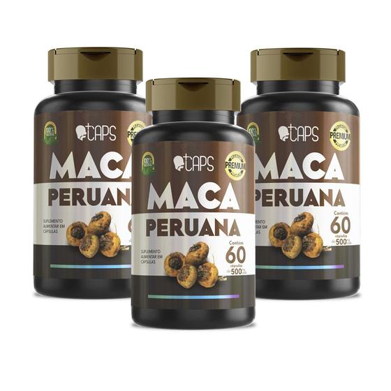 Imagem de MACA P. - 500mg (60 Cápsulas) +CAPS