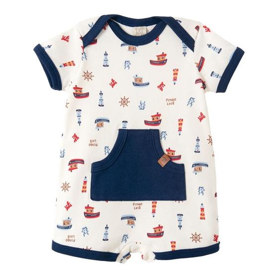 Imagem de Macacão curto  navy boy