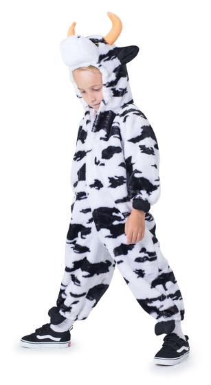 Imagem de Macacão de pelúcia Costume Dress Up America Cow para crianças