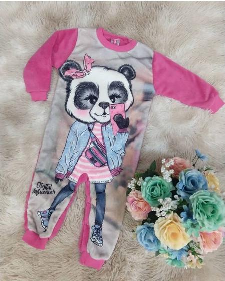 Imagem de Macacão inverno infantil - roupa de bebê - marca tileesul fleece