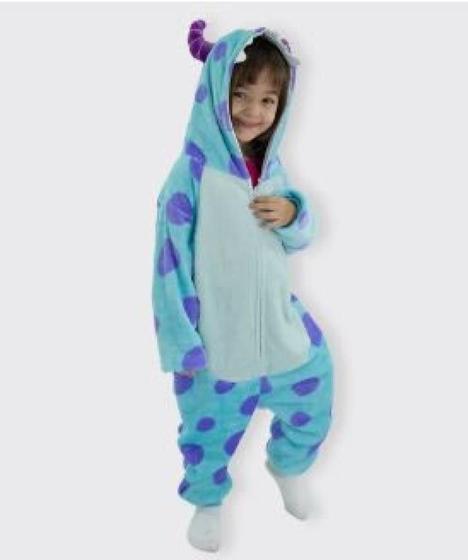 Imagem de Macacao kigurumi infantil de 9 a 10 anos sullivan   10072527