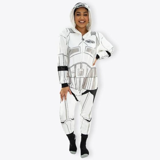 Imagem de Macacão Kigurumi Stormtrooper Star Wars Tam M 10071766