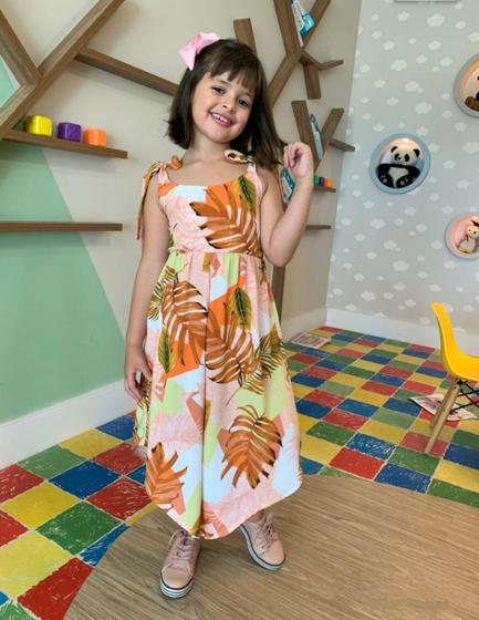 Macacão Moda Infantil Para Fim De Ano Macacão Longo Feminino Verão