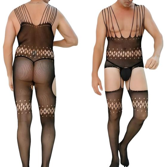 homem com lingerie feminina 